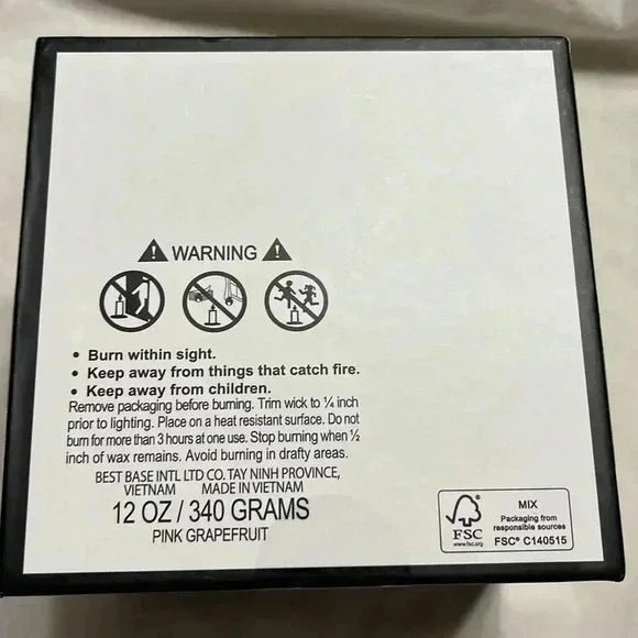 Dachshund 12oz Soy Blend “Pink Grapefruit” Candle -NEW- Approx 4 1/4” tall - Picture 4 of 4